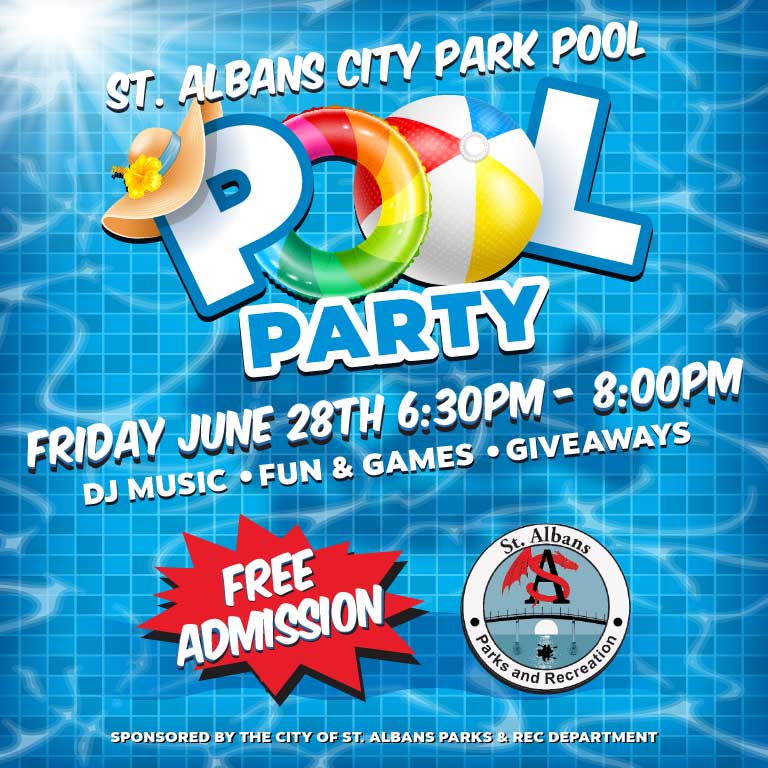 Family Fun Night Pool Party - June 28th -